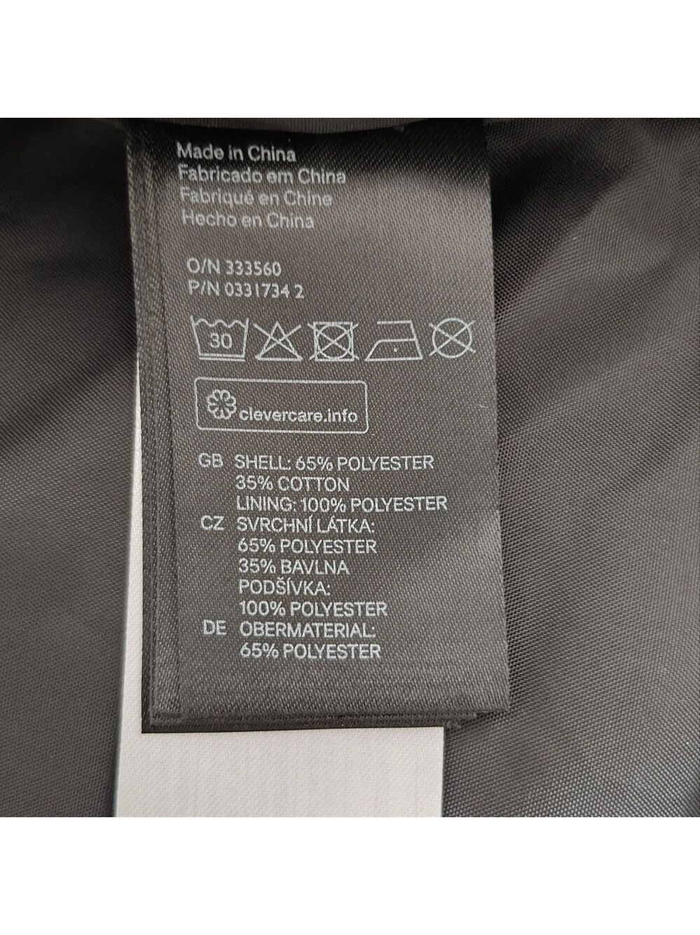 H&M Women's Tweed Jacket Black & Grey Size 6 - Picture 8 of 8